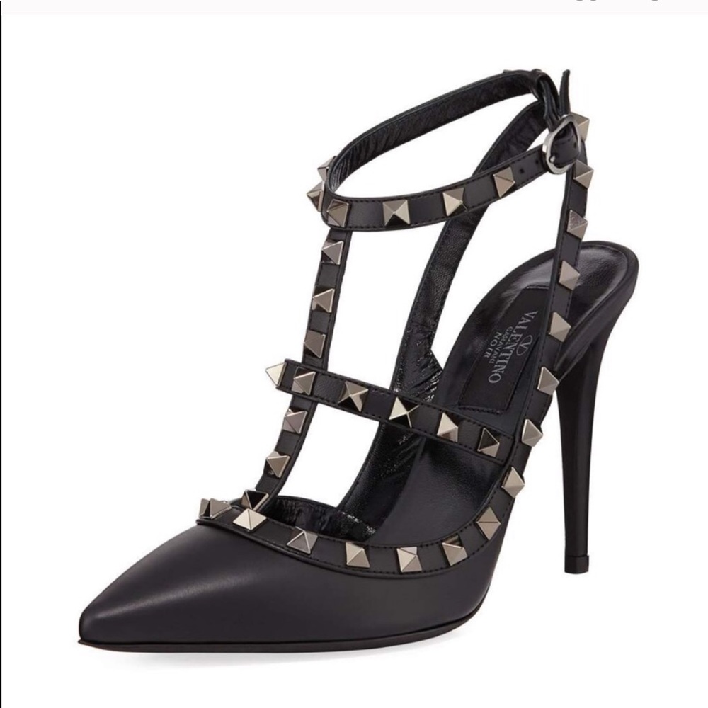 Valentino Rockstud Pumps Noir 38.5